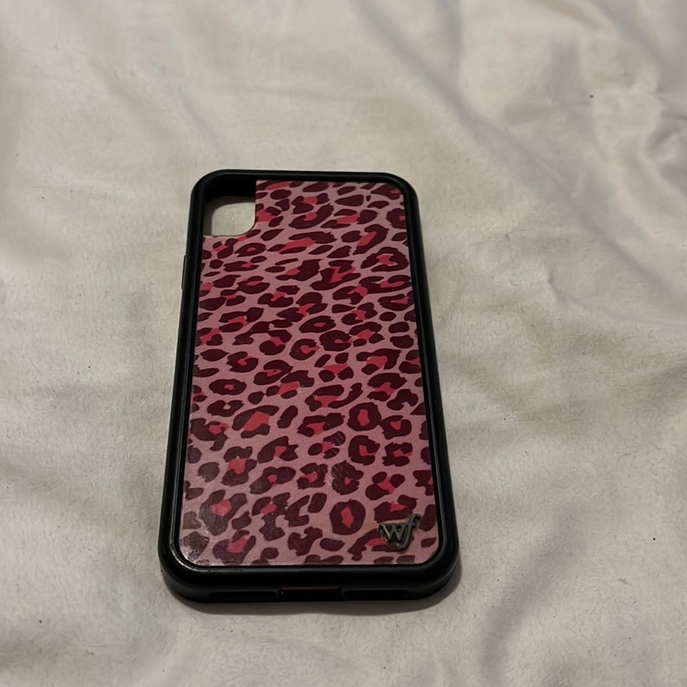 wildflower pink cheetah case xr